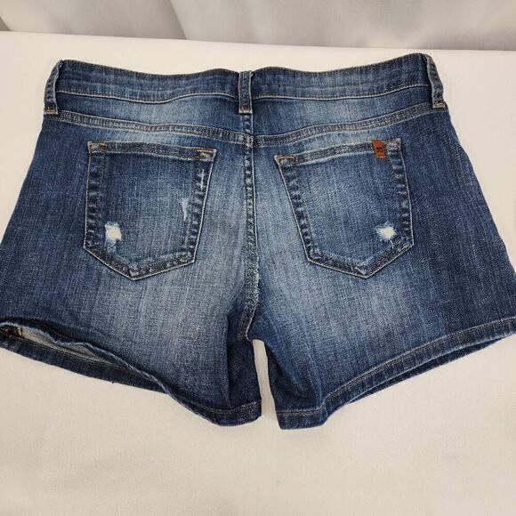 Joe’s Jeans Size 29 Women’s Medium Wash Marylee Distressed Jean Shorts R2 - Picture 2 of 8